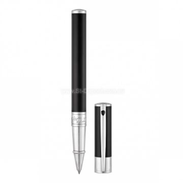 Show details for CHROME FINISH BLACK ROLLERBALL PEN Picture of CHROME FINISH BLACK ROLLERBALL PEN