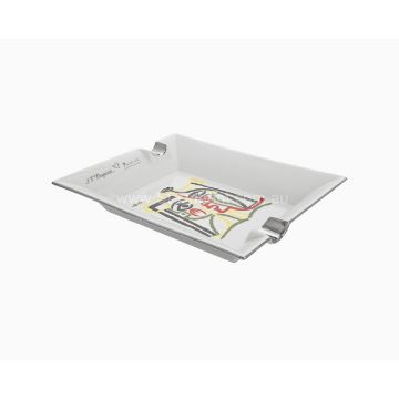 Show details for White Picasso Ashtray Picture of White Picasso Ashtray