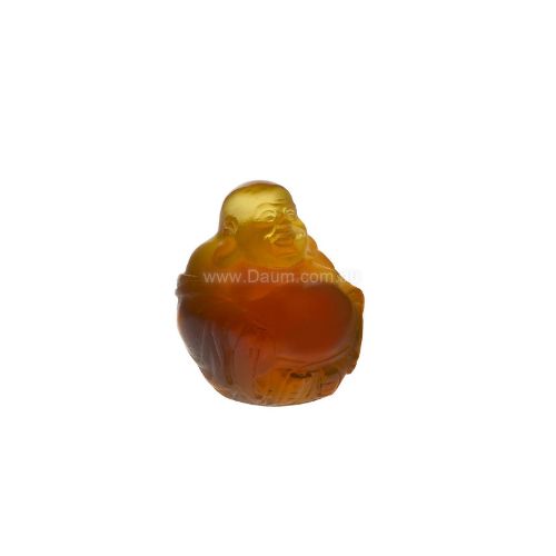 Picture of Little Happy Buddha in Amber