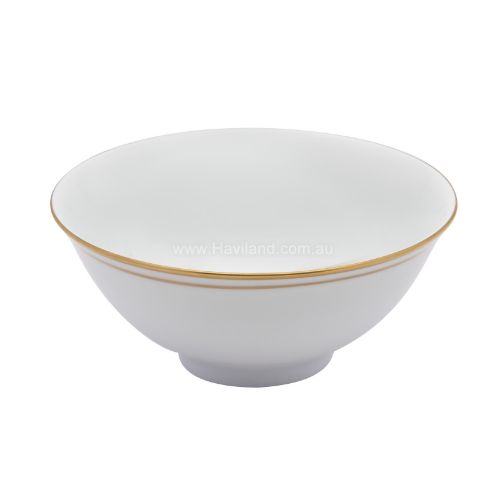 Picture of ART DECO PAR HAVILAND RICE BOWL (NOIR ET BLANC)