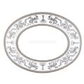Picture of COURONNE IMPERIALE OVAL DISH (BLANC)