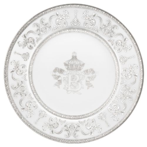 Picture of COURONNE IMPERIALE UNDERPLATE (BLANC)