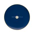 Picture of DAMASSE DESSERT PLATE (BLEU)