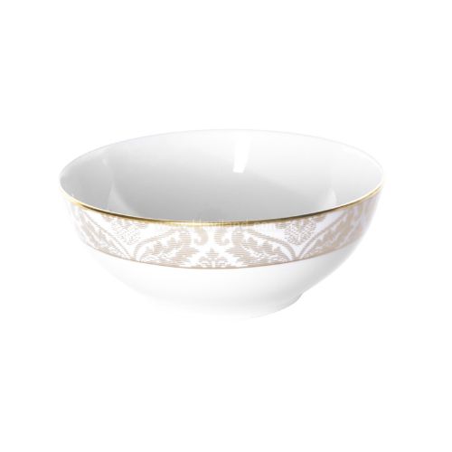 Picture of DAMASSE SALAD BOWL (BLANC)