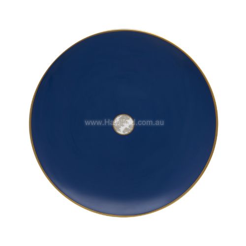 Picture of DAMASSE SALAD PLATE (BLEU)