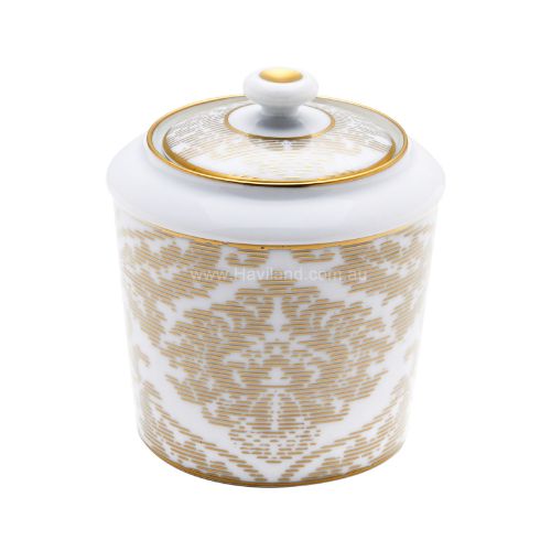 Picture of DAMASSE SUGAR BOX (BLANC)