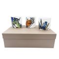 Picture of GOURMET POP SET OF 3 PLANTERS (PATTERN A B AND C) (MIX)
