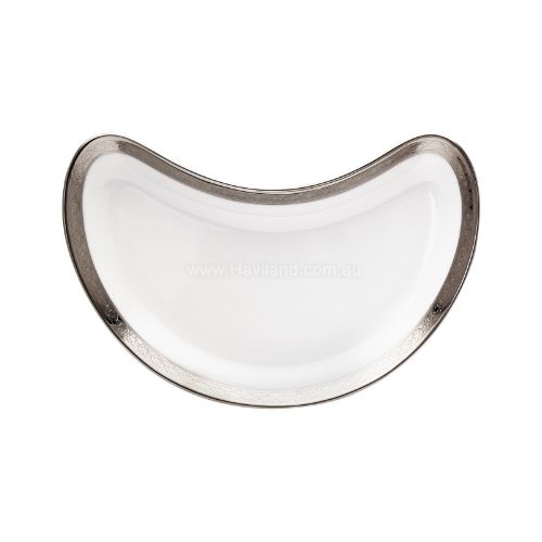 Picture of GRAND APPARAT CRESCENT SALAD PLATE (BLANC)
