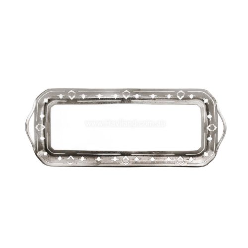 Picture of GRAND APPARAT OBLONG CAKE PLATTER (BLANC)