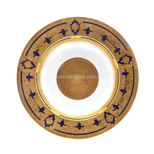Picture of GRAND APPARAT RIM SOUP PLATE (BLEU DE FOUR)