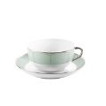 Picture of ILLUSION CAPPUCCINO CUP AND SAUCER (MENTHE)