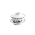 Picture of IMPERATRICE EUGENIE CHINESE TEACUP AND SAUCER (SMALL) (BLEU)