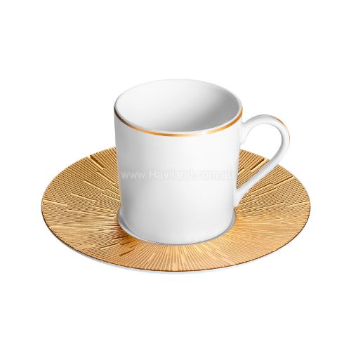 Picture of INFINI COFFEE CUP AND SAUCER (CYLINDRICAL) (OR)