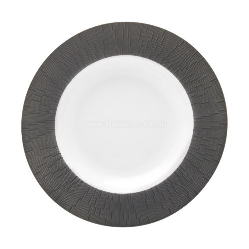 Picture of INFINI RIM SOUP PLATE (GRIS ANTHRACITE)