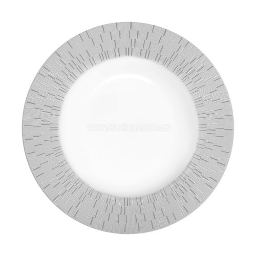 Picture of INFINI RIM SOUP PLATE (GRIS CLAIR)
