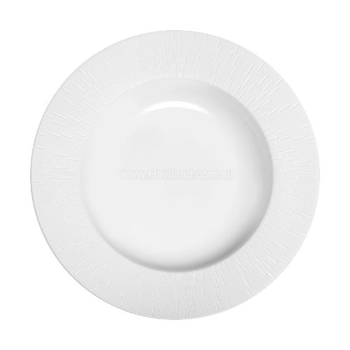 Picture of INFINI RIM SOUP PLATE (BLANC)