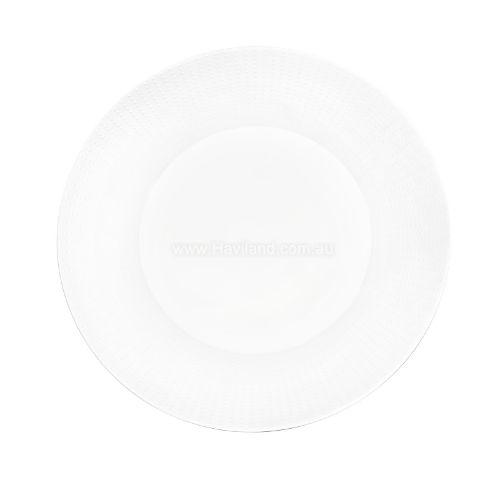Picture of LA ROSEE LARGE DINNER PLATE (BLANC)