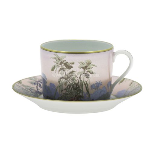 Picture of LE BRESIL CAPPUCCINO CUP AND SAUCER (CYLINDRICAL) (MIX)