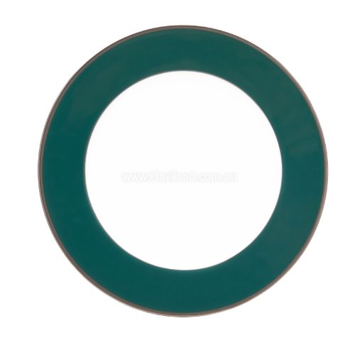 Picture of LES PRESENTATIONS UNDERPLATE (PEACOCK BLUE PLATINUM FILET) (BLEU CANARD)