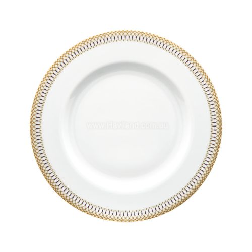 Picture of MAGNOLIA BREAD AND BUTTER PLATE (SMALL FRIEZE PATTERN) (JAUNE)