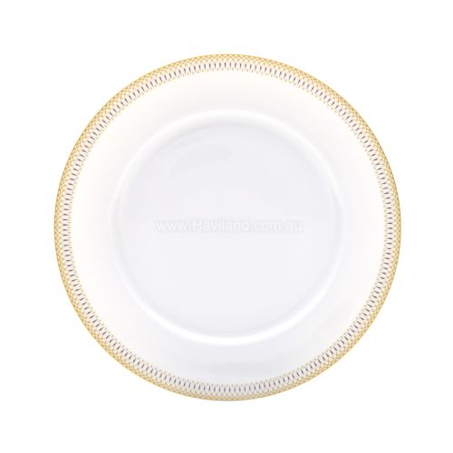 Picture of MAGNOLIA DESSERT PLATE (SMALL FRIEZE PATTERN) (JAUNE)
