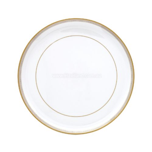 Picture of MAGNOLIA TART PLATTER (SMALL FRIEZE PATTERN) (JAUNE)