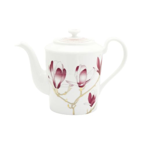Picture of MAGNOLIA TEAPOT (FLOWERS PATTERN) (VIOLET)
