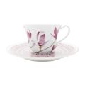 Picture of MAGNOLIA XL CAPPUCCINO CUP AND SAUCER (VIOLET)