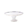 Picture of MARTHE FOOTED CAKE PLATTER (BLEU)