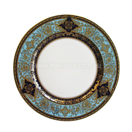Picture of MATIGNON LARGE DINNER PLATE (GOLD BLEU DE FOUR RIM)
