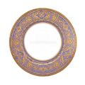 Picture of MATIGNON LARGE DINNER PLATE (GOLD LAVENDER RIM)