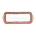 Picture of MATIGNON OBLONG CAKE PLATTER (GOLD CHERRY RIM)