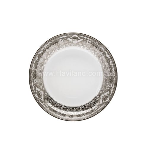 Picture of MATIGNON RIMLESS SOUP PLATE (PLATINUM WHITE RIM)