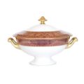 Picture of MATIGNON SOUP TUREEN (GOLD CHERRY RIM)