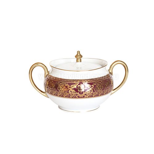 Picture of MATIGNON SUGAR BOX (GOLD CHERRY RIM)