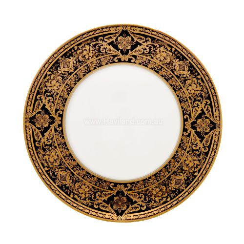 Picture of MATIGNON TART PLATTER (GOLD BLACK RIM)