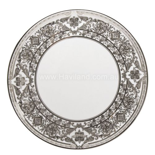 Picture of MATIGNON TART PLATTER (PLATINUM WHITE RIM)