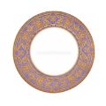 Picture of MATIGNON UNDERPLATE (GOLD LAVENDER RIM)