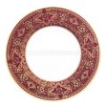 Picture of MATIGNON UNDERPLATE (GOLD CHERRY RIM)