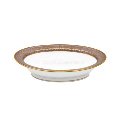 Picture of MATIGNON VEGETABLE DISH (GOLD LAVENDER RIM)