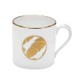 Picture of MINI MUG MINI MUG (GOLD PLUMES) (PLUMES)
