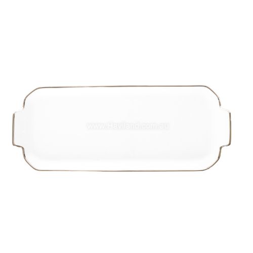 Picture of ORSAY OBLONG CAKE PLATTER (BLANC)