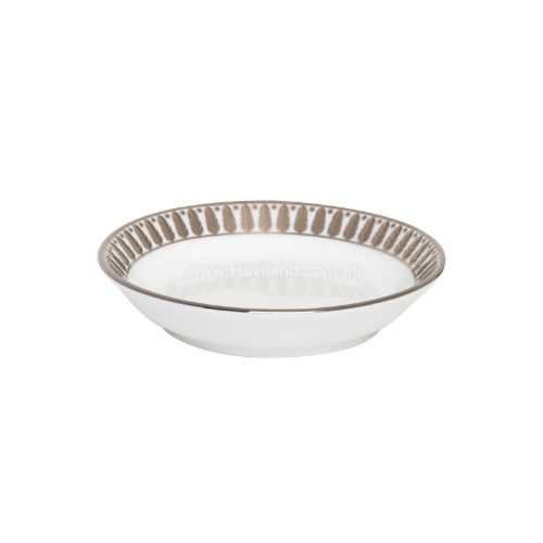 Picture of PLUMES SOY BOWL (WHITE PLATINUM)
