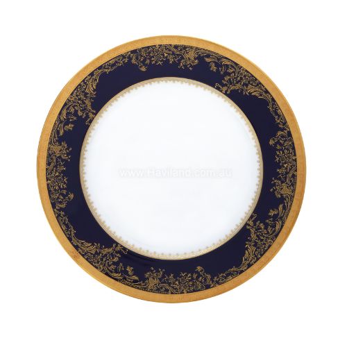 Picture of POMPADOUR DESSERT PLATE (BLEU DE FOUR)