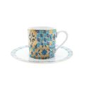 Picture of PORTOFINO COFFEE CUP AND SAUCER (BLEU)