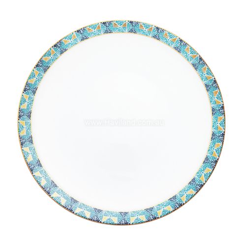 Picture of PORTOFINO LARGE DINNER PLATE (FRIEZE) (BLEU)