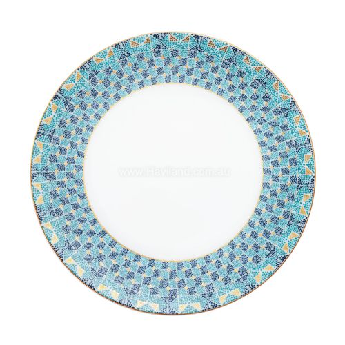 Picture of PORTOFINO LARGE DINNER PLATE (LARGE RIM) (BLEU)