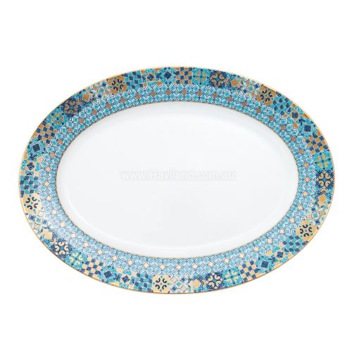 Picture of PORTOFINO OVAL DISH (BLEU)