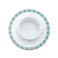 Picture of PORTOFINO TEACUP AND SAUCER (BLEU)