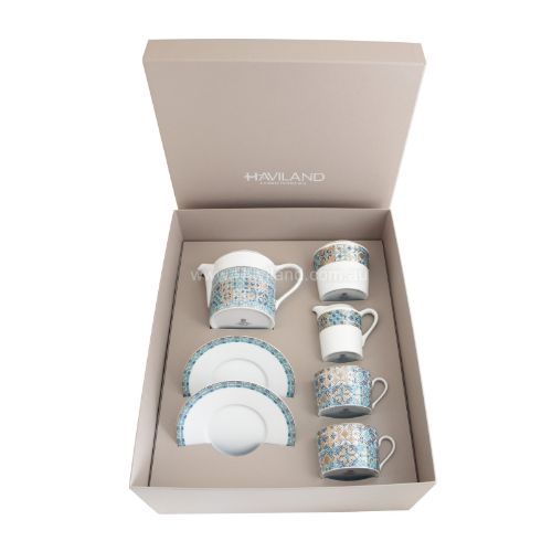 Picture of PORTOFINO TEATIME SET (BLEU)